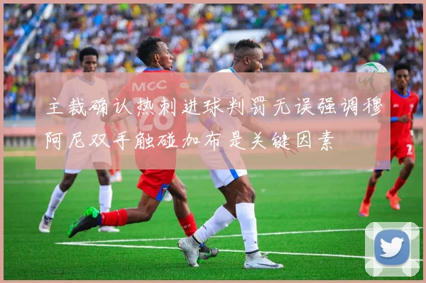 主裁确认热刺进球判罚无误强调穆阿尼双手触碰加布是关键因素
